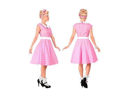 Tinuta Rock'n'Roll din anii '50. Roz