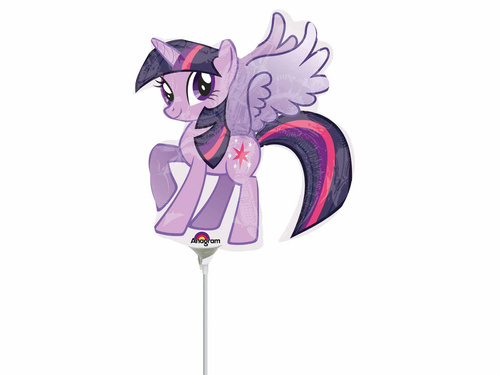 Balon cu băț din folie My Little Pony - 31 cm - 1 buc