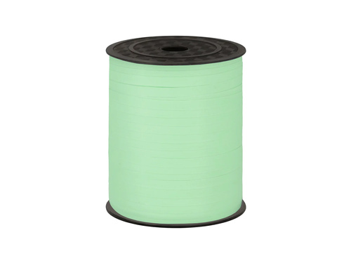 Panglică decorativă pentru baloane - verde pastel - 458 m