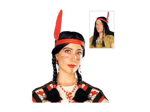 Peruca indiană de bărbat / femeie