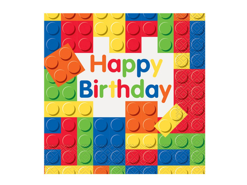 Set aniversare Blocuri - 33 buc.