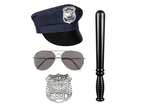 Set poliție - 4 elemente.