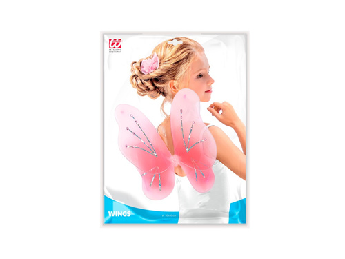 Aripi roz cu cristale 50×40 cm