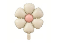 Balon din folie Floare bej - 50 cm - 1 buc.