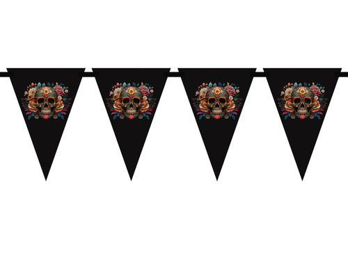 Dia de los muertos steag banner - 500 cm