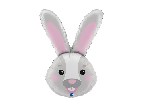 Balon din folie în formă de iepuraș - 31" - 1 buc.