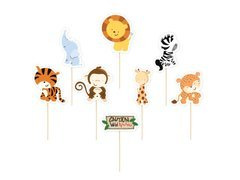 Cake pops cu animale zoo - 8 buc.