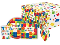 Set aniversare Blocuri - 33 buc.