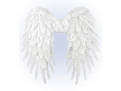 Aripi de înger albe - 50 x 50 cm - 1 buc.