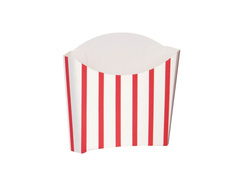 Cutii de dulciuri cu dungi roșii și albe - 8 buc.
