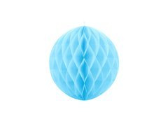 Decorațiune suspendată cu bilă albastră - 20 cm - 1 buc.