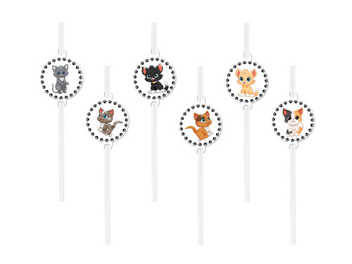 Paie aniversare pisică - 6 buc.