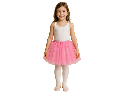 Fustă tutu - roz deschis - 30 cm - 1 buc