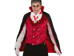 Costum mantie vampir negru