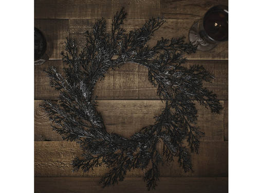 Baze pentru farfurii cu crenguțe negre - 40 cm - 4 buc.