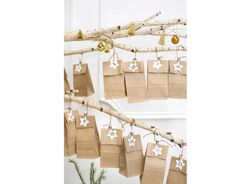 Calendar de Advent pungi Kraft