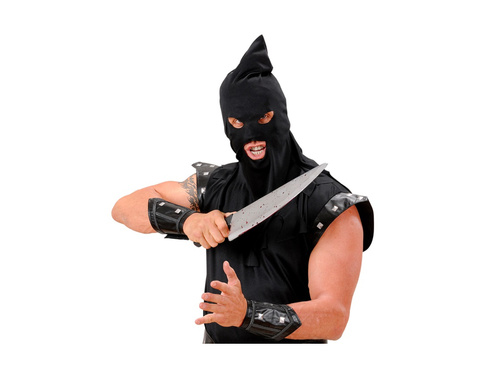 Cuțit de plastic pătat cu sânge - 48,5 cm