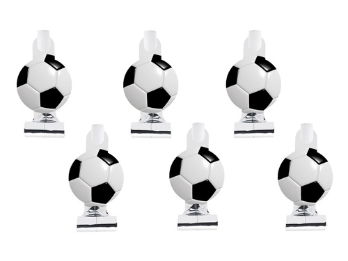Trumpet Whistles Fotbal neînfășurat - 6 buc