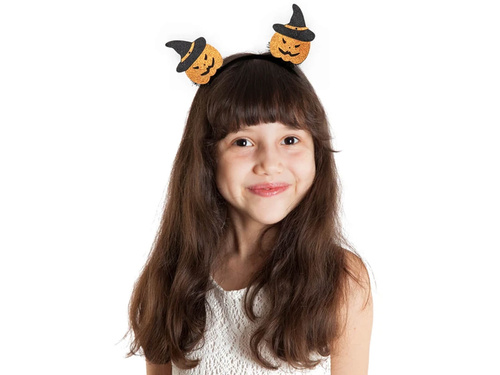 Bentiță cu dovleac de Halloween - 1 buc.