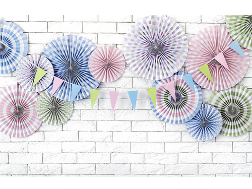 Rozete suspendate roz deschis - 3 buc.