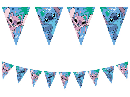 Stitch & Angel steag banner - 1 buc.