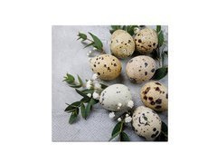 Șervețele de Paște Ouă de prepeliță - 33 cm - 20 buc.