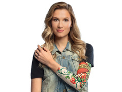 Tatuaj cu mânecă cu dragoste adevărată - 1 buc.