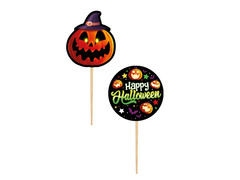 Pickere de Halloween pentru prăjituri - 12 buc.