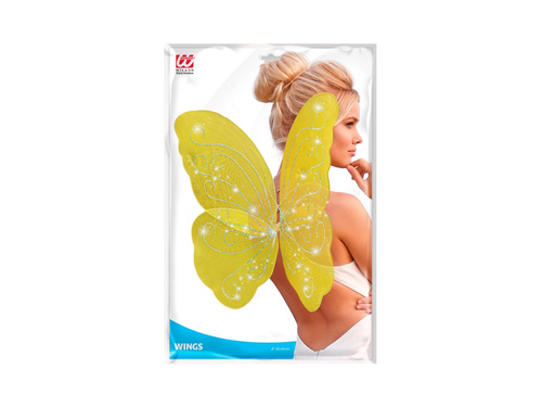 Aripi de fluture galben 85×50 cm