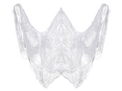 Plasă albă de Halloween - 200 x 500 cm - 1 buc.