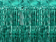 Cortina - Cortina de usa verde sticla - 100 x 200 cm