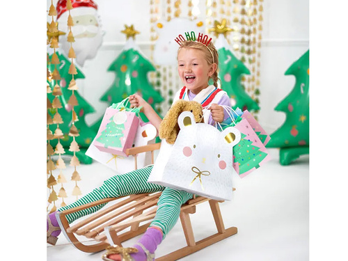 Pungă cadou pom de Crăciun - 1 buc.