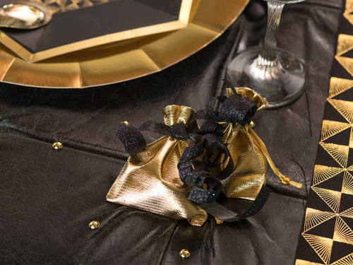 Pungi aurii pentru oaspeți - 8 x 10 cm - 6 buc.