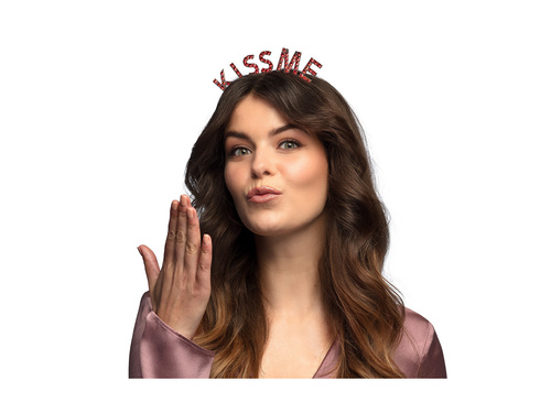 Bentiță metalică "Sărută-mă"