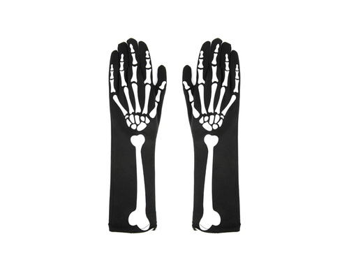Mănuși lungi de schelet - 24 cm - 1 pereche