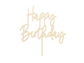Topper pentru tort Happy Birthday - 16,5 cm