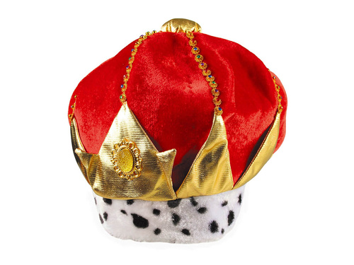 Șapcă cu coroană de rege - 1 buc.