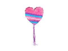 Tragere piñata Inimă roz L