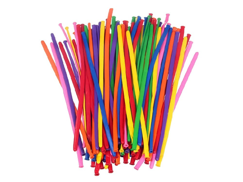 Argilă de modelare, tuburi - amestec de culori - 10 buc. + pompă