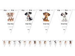 Steag banner pentru câini - 5 m - 1 buc.