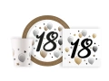 Set aniversar pentru a 18-a aniversare - 36 buc.