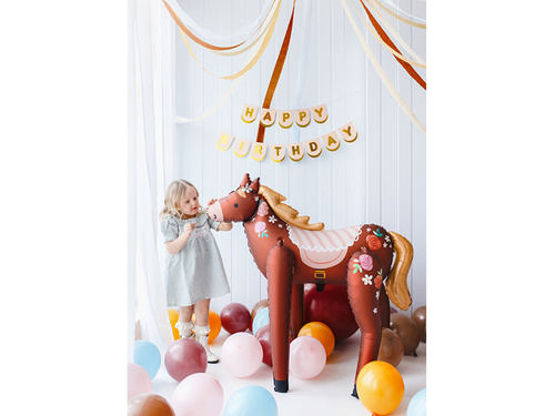 Balon folie cal în picioare - 101 x 105 cm - 1 buc.