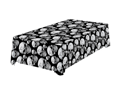 Față de masă Halloween Skulls - 137 x 274 cm - 1 buc.