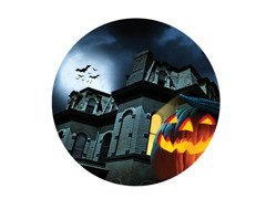 Vafe decorative pentru tort de Halloween - 20 cm