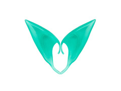 Urechi de elf fluorescente - 1 pereche