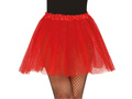Fustă tutu brocart roșu - 1 buc.