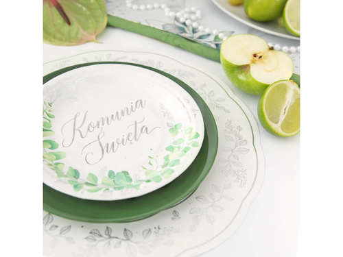 Farfurii de hârtie pentru Sfânta Împărtășanie - 18 cm - 6 buc.