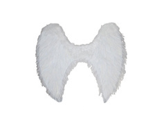 Aripi de înger albe - 65 x 65 cm - 1 buc.