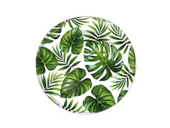 Farfurii Tropical Leaves - 23 cm - 6 buc.