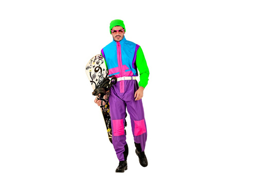 Neon Purple-Aquamarine-Green Outfit - Jumpsuit